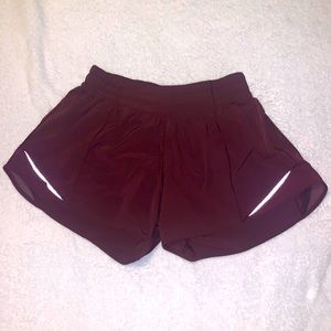 Lululemon Hotty Hot Lined 4” Shorts